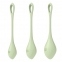 Набір йоні намистин Satisfyer Yoni Power 2 Light Green, діаметр 2-2,5-3см, вага 22-44-73гр (SO5549)