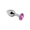 Анальная пробка Alive Mini Metal Butt Plug Pink S (SO6012)