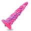 Фантазійний фалоімітатор 10.12″ для секс-машин Hismith Silicone Dildo rose Monster Series, система KlicLok(SO6215)