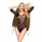 Боди Penthouse - Midnight visit Black XL (SO6434)