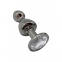 Анальная пробка Wooomy Lollypop Double Ball Metal Plug L (SO7421)