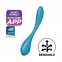 Універсальний вібратор Satisfyer G-Spot Flex 5+ Petrol (SO7804)