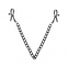 Зажимы для сосков Bedroom Fantasies Nipple Clamps with Chain - Black (SO8817)