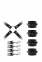Система фіксації GP LEATHER HOG TIE CUFF SET (T520071)