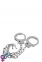 Металлические наручники GP METAL HANDCUFFS LONG CHAIN (T520054)