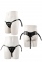 Трусики для страпону з 2 кільцями STRAPON BLACK PU HARNESS WITH TWO RINGS (T111745)