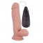 Вибратор на присоске Ultra Beats Vibrating Dildo-Flesh Chisa, 17.5х4 см (11474)