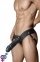 Страпон мужской DR. SKIN 7INCH HOLLOW STRAP ON, BLACK, 17х4,3 см (T331034)