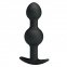 Анальна пробка Pretty Love silicone Anal balls Black (6603BI0395)