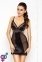 Еротичний комплект WILMA CHEMISE black - Passion