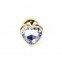 Анальная пробка S с фиолетовым камнем Boss of toys Jewellery (BS64039)