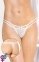 Женские стринги - G-String 2450, белые