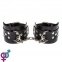 Кайдани Leather Leg Cuffs, black (280174)