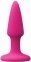 Анальна пробка COLOURS PLEASURES MINI PLUG PINK (T280725)