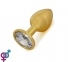 Анальна пробка Gold Metal Diamond, S (820151)