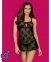 Сорочка Obsessive Behindy babydoll & thong S/M (410419)