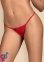 Стрінги Obsessive Hetea thong red S/M (410688)