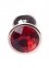 Анальна пробка S з червоним каменем Boss of toys Jewellery (BS64109)