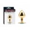 Анальная пробка металл Blue Gem Anal Plug Hi-Basic Chisa (CH96332)