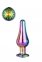 Анальна пробка конічної форми Dream Toys GLEAMING LOVE COLOURED