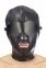 Капюшон для БДСМ со съемной маской Fetish Tentation BDSM hood in leatherette with removable mask (SO4672)