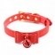 Ошийник червоний замшевий Bow and Bell RED (F61328)