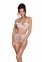Еротичний комплект з малюнком LOVELIA BIKINI white L/XL - Passion (SO4750)
