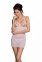 Сорочка с вырезами на груди + стринги LOVELIA CHEMISE white XXL/XXXL - Passion (SO4764)