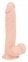 Фаллоимитатор с мошонкой Nature Skin Medium Bendable Dildo (61325328190000)