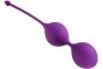 Вагинальные шарики Alive U-Tone Balls Purple, 3,5 см, вес 77 гр