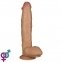 Фалоімітатор з мошонкою Legendary King Sized Realistic Dildo 11