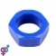 Кільце ерекційне Nust Bolts Cock Ring-Blue (CH94084)