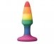 Анальная пробка NS Novelties COLOURS PRIDE EDITION PLEASURE PLUG MINI (T280665)
