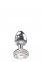 Анальная пробка с камнем A&E CLEAR GEM ANAL PLUG SMALL (T840632)