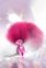 Анальная пробка с хвостом Global Novelties NIXIE METAL BUTT PLUG WITH OMBRE TAIL, PINK METALLIC (T880194)