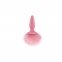 Анальная пробка с мягким пушистым хвостом кролика розовая BUNNY TAILS PINK (T280419)