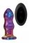 Анальная пробка с вибрацией двухуровневая стеклянная Dream Toys GLAMOUR GLASS (DT21943)