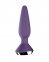 Анальная вибропробка Plug-ilicious 1 Purple (SO5442)