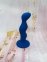 Анальный плаг волна Loveshop Blue, 12*2.5 см (LH49238)