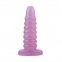 Велика анальна пробка Chisa Hi-Rubber Chubby Anal Plug Purple (CH30751)