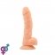Фаллоимитатор с мошонкой Naked Legend Labour Flesh 7.9