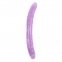 Фаллоимитатор двухсторонний фиолетовый Chisa Hi-Rubber 46х4,7 см (CH46791)