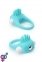 Эрекционное кольцо LIT-UP SILICONE STIMU RING 5 BLUE (DT21235)