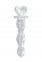 Фалоімітатор скляний NS Novelties, що світиться FIREFLY GLASS HEART A GLOW CLEAR (T280846)