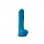 Фаллоимитатор силикон NS Novelties COLOURS PLEASURES 7'' DILDO BLUE (T280977)