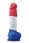 Фаллоимитатор силикон NS Novelties COLOURS PLEASURES TRICOLOR 5INCH DILDO (T280834)
