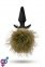 Анальная пробка с помпоном POM PLUGS BROWN (T330673)
