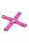 Хрестоподібна система фіксації NS Novelties ELECTRA HOG TIE PINK (T280966)