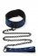 Набір нашийник та повідець синій WHIPSMART DIAMOND COLLAR AND LEASH BLUE (T160591)