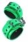 Наручники NS Novelties ELECTRA WRIST CUFFS GREEN (T280961)